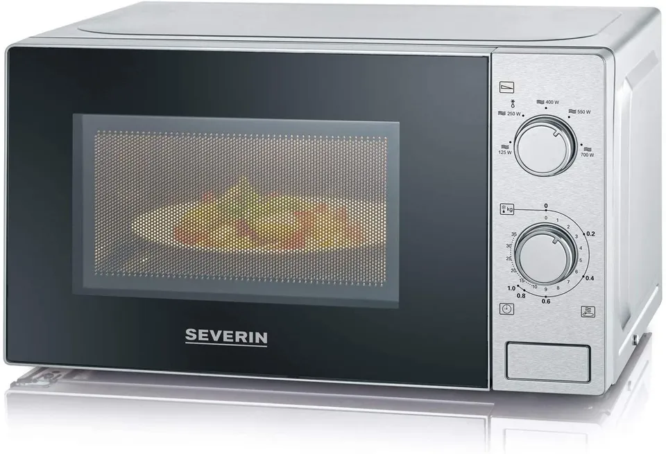 Severin MW7895 Forno Microonde 20 L 700W Inox Nero