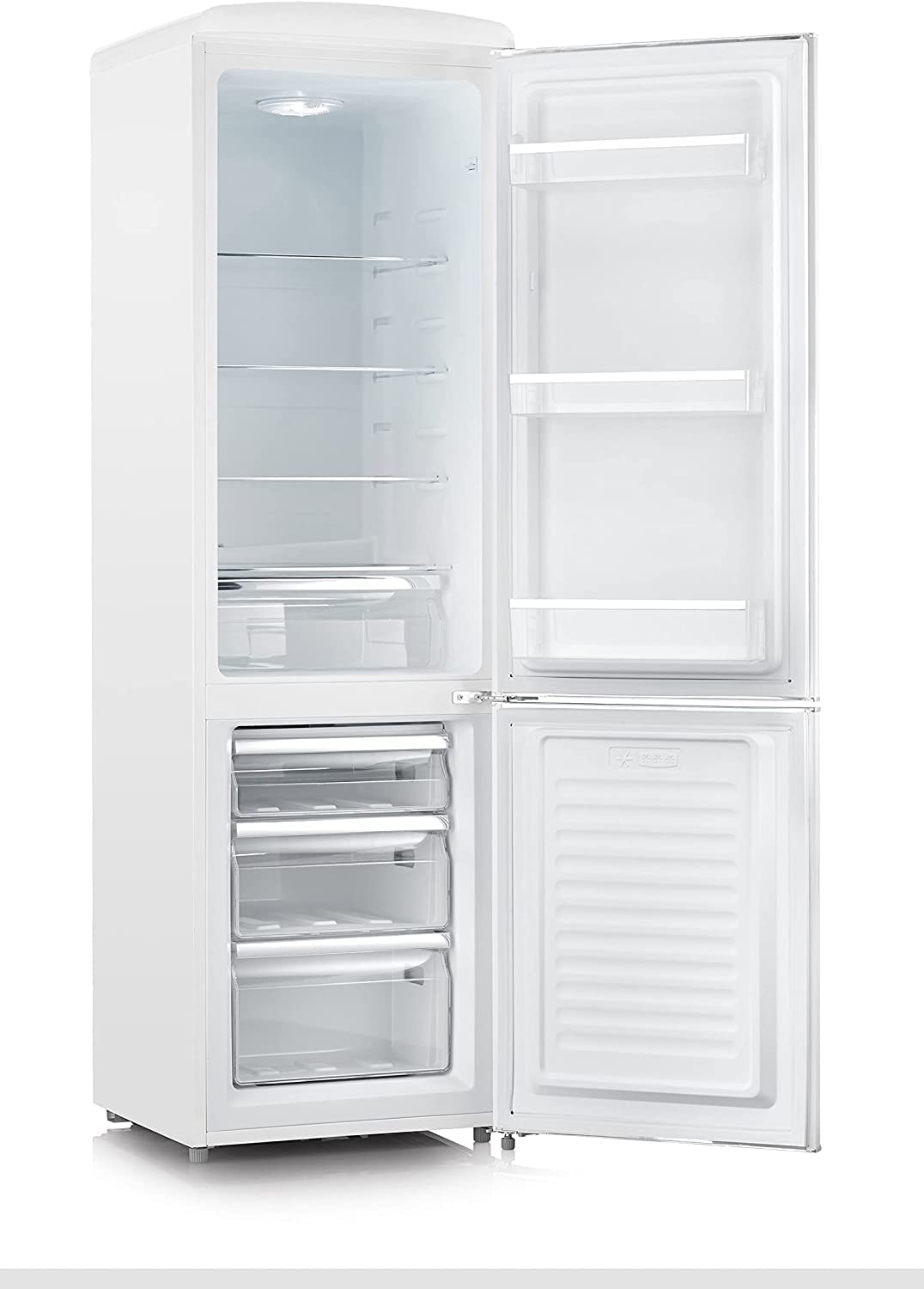 Severin RKG 8925 Frigorifero Combinato Retro Bianco 244 L