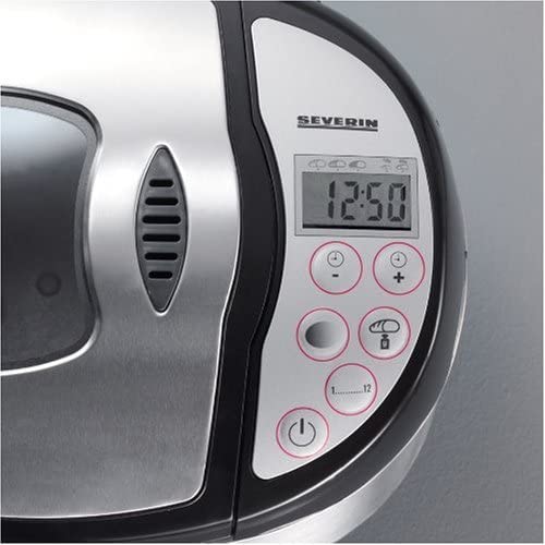 Severin BM 3989 Macchina per Pane 1000g Acciaio