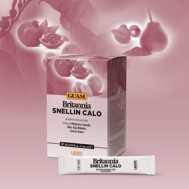 Guam Integratori Snellin Calo 30 bustine 15 ml mate