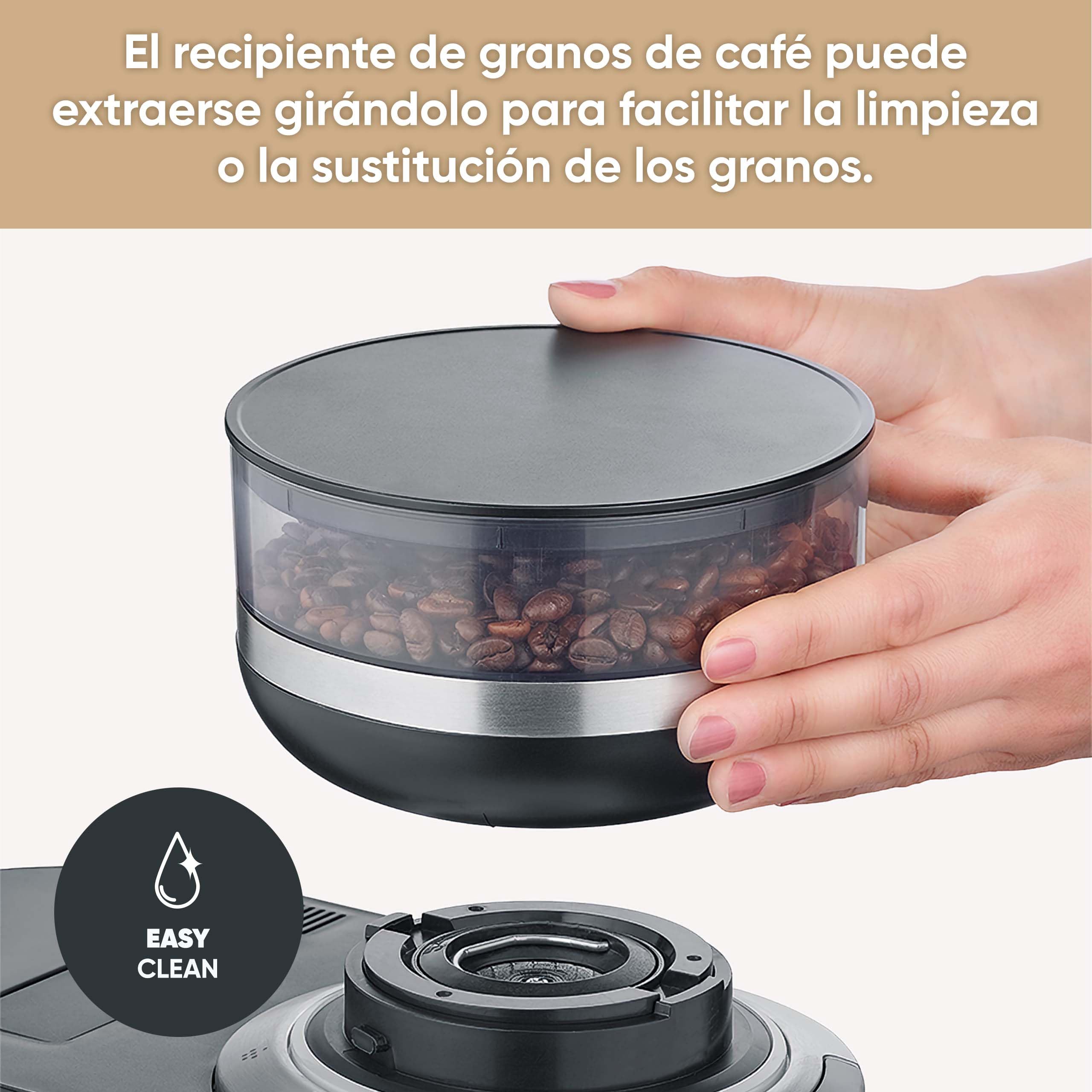 Severin Filka 4853 macchina caffè filtro nero termica