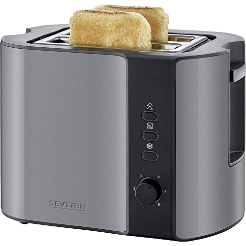 Severin AT 9541 tostapane 2 fette grigio nero 800 W