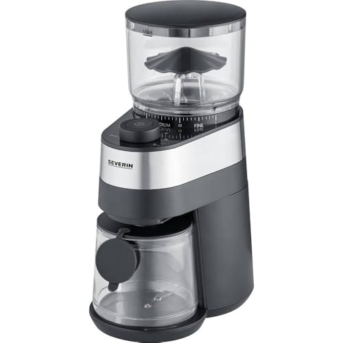 Severin KM 3880 macinacaffè elettrico acciaio 30 livelli
