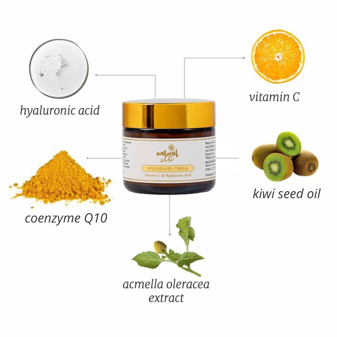 Natural Zest Skincare Set pelle secca menopausa 3 pezzi