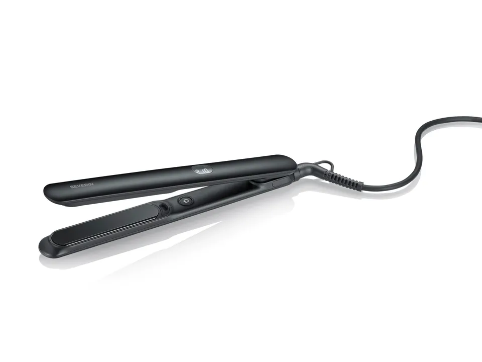 Severin piastra capelli ceramica nero opaco ioni 230°C