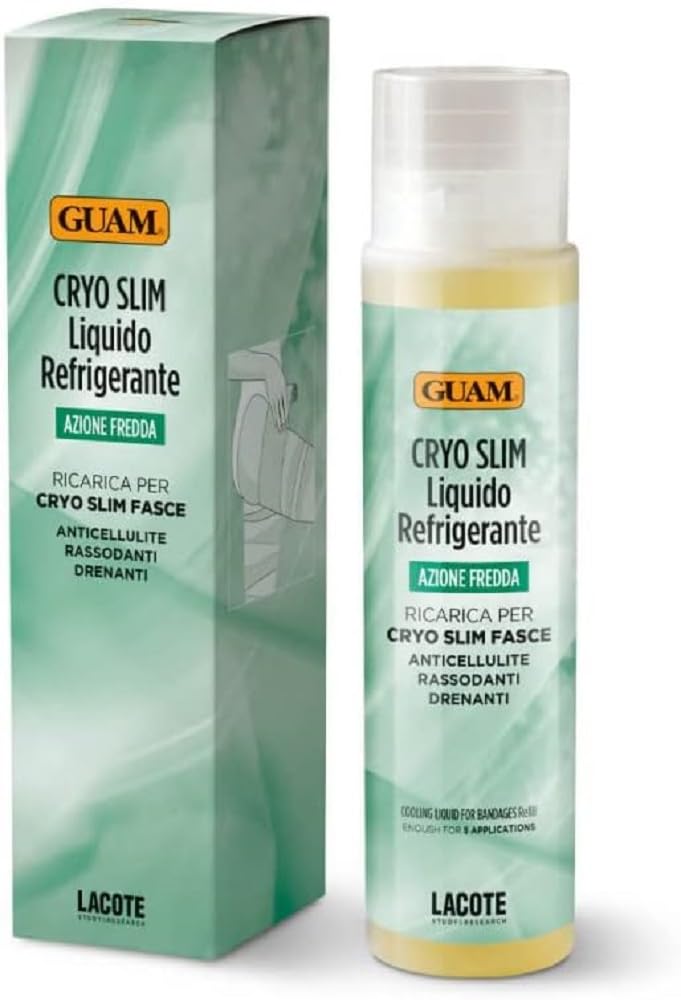 Guam Cryo Slim Liquido Refrigerante Anticellulite Verde