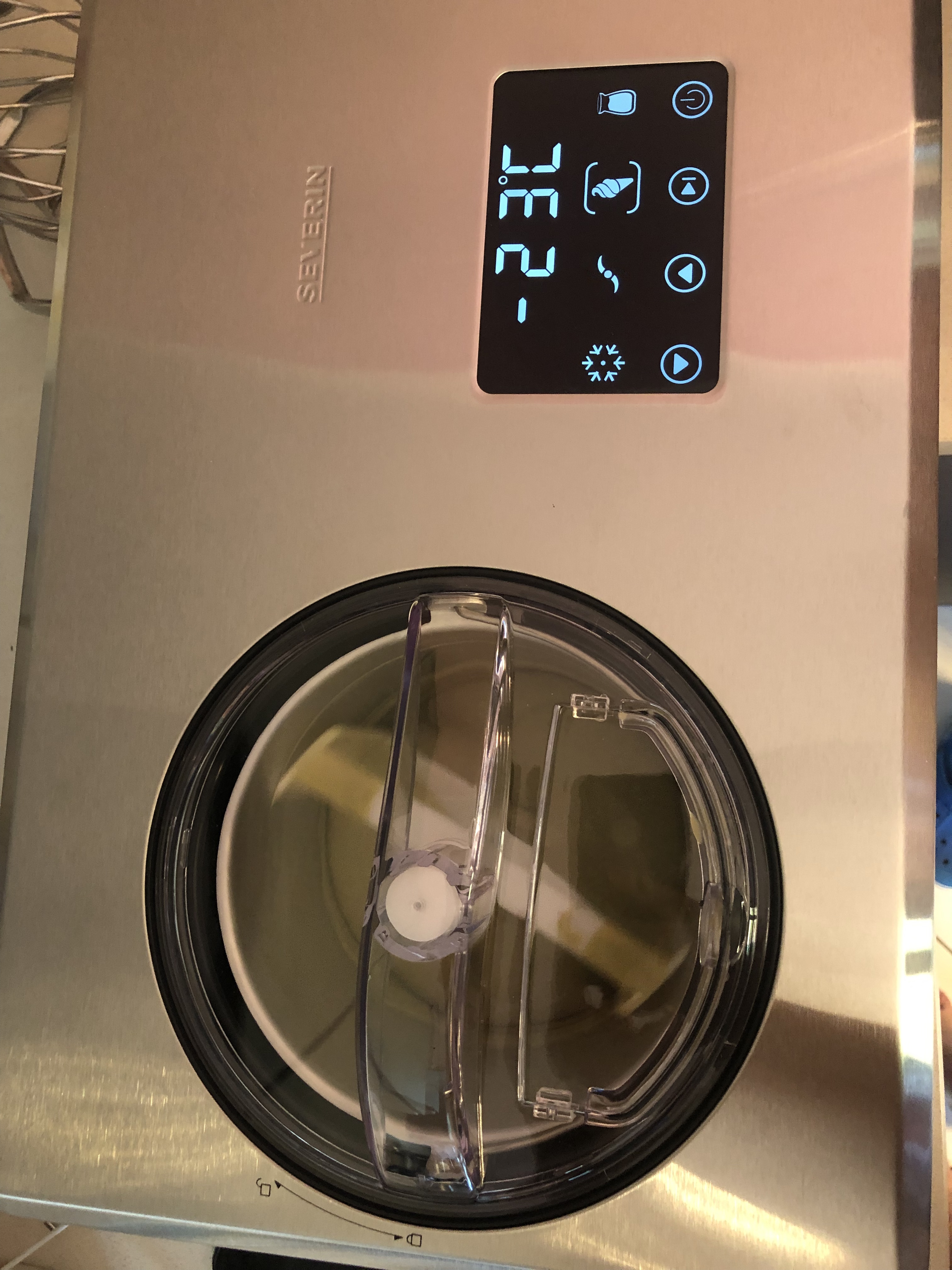 Severin EZ 7405 gelatiera autorefrigerante 2 L con compressore