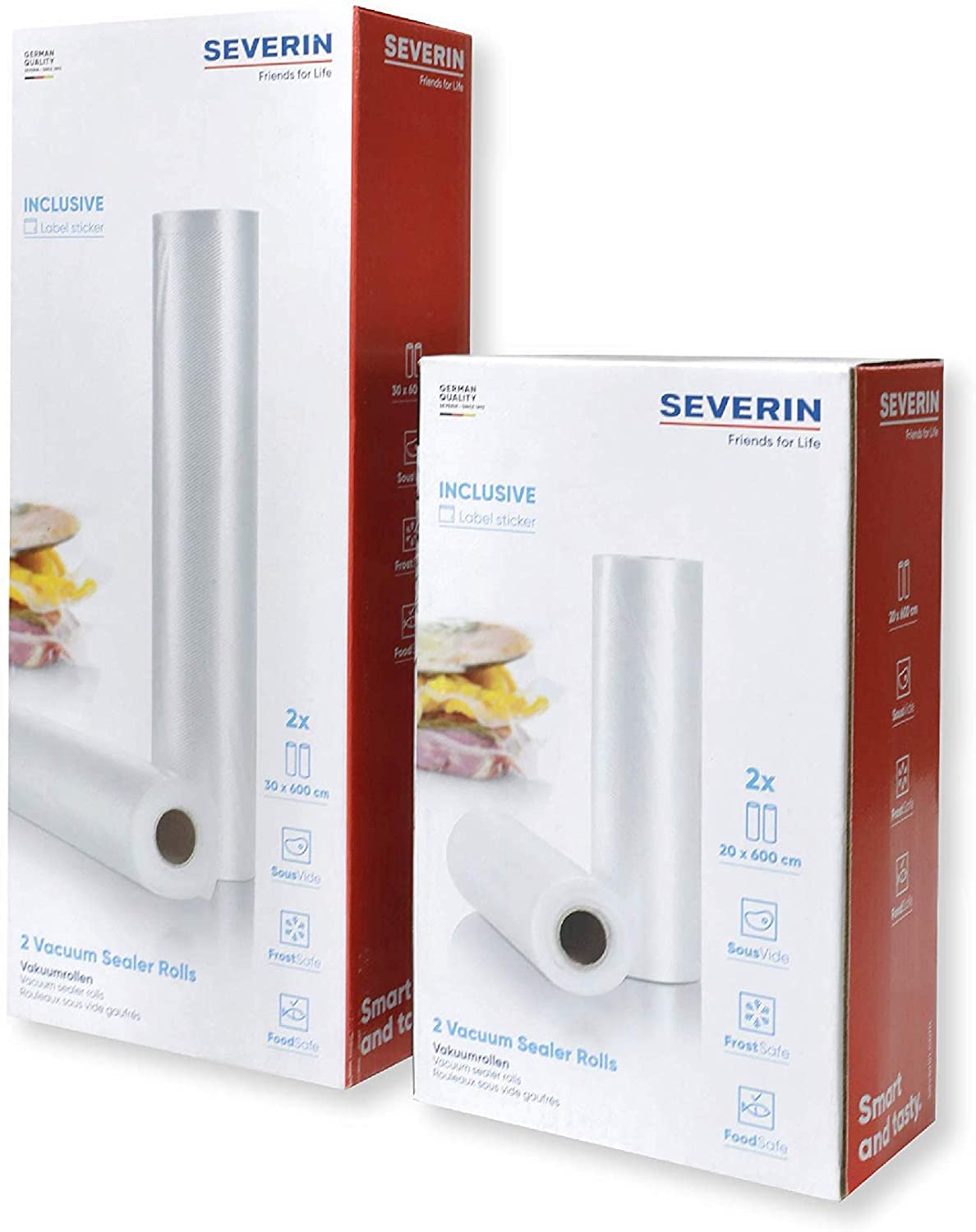 Severin ZB 3617 rotoli sottovuoto 30x600 cm 2 pezzi