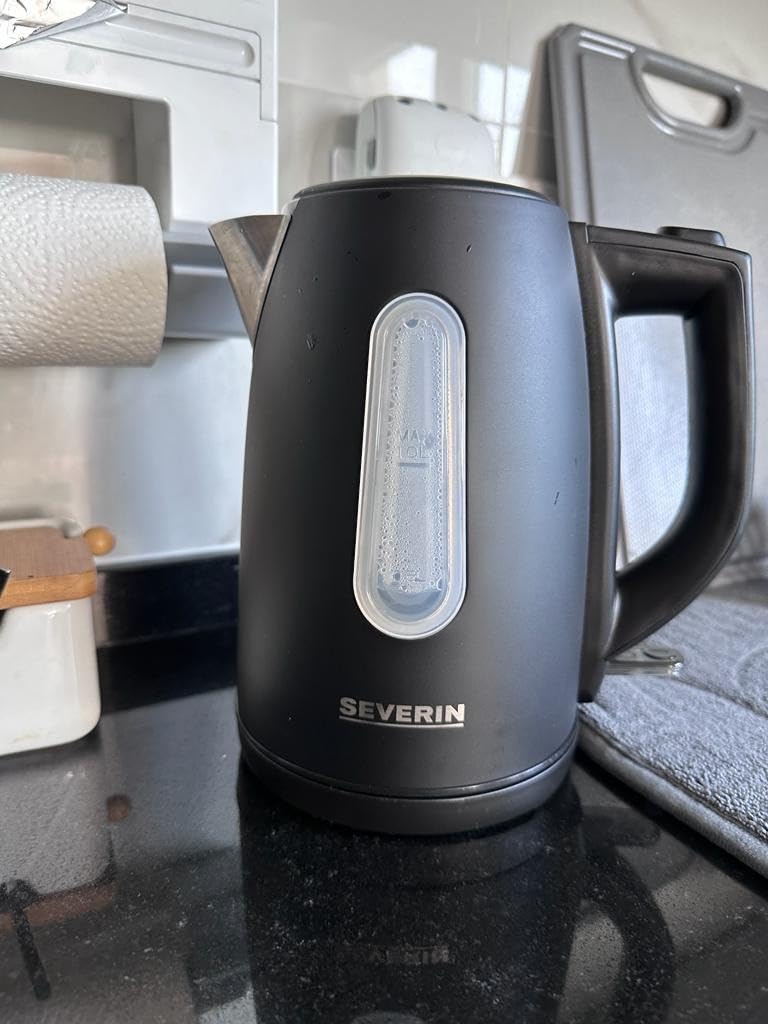 Severin WK 9553 Bollitore Elettrico 1 L Nero 2200 W