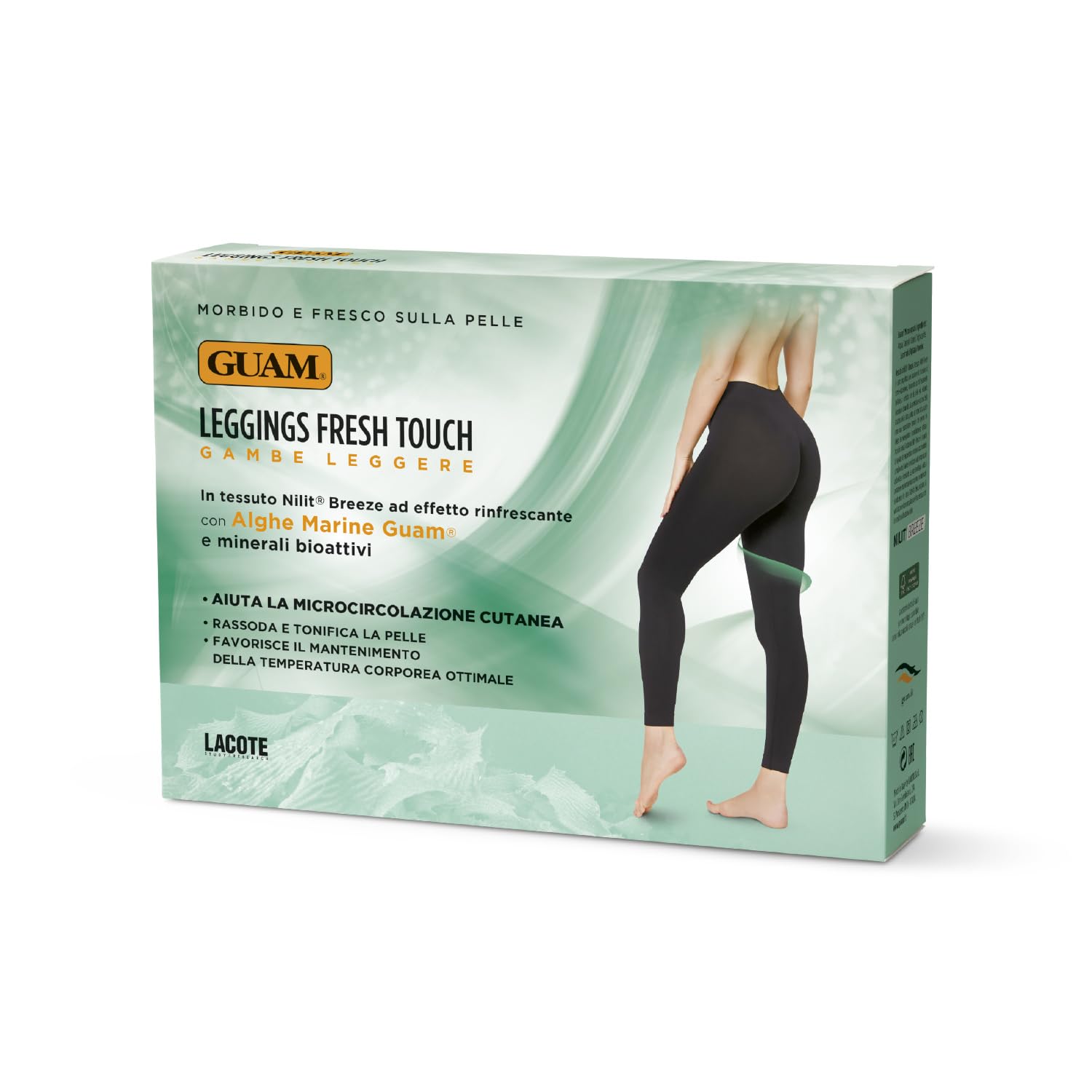 Guam Fresh Touch Leggings Donna XS-S Traspirante