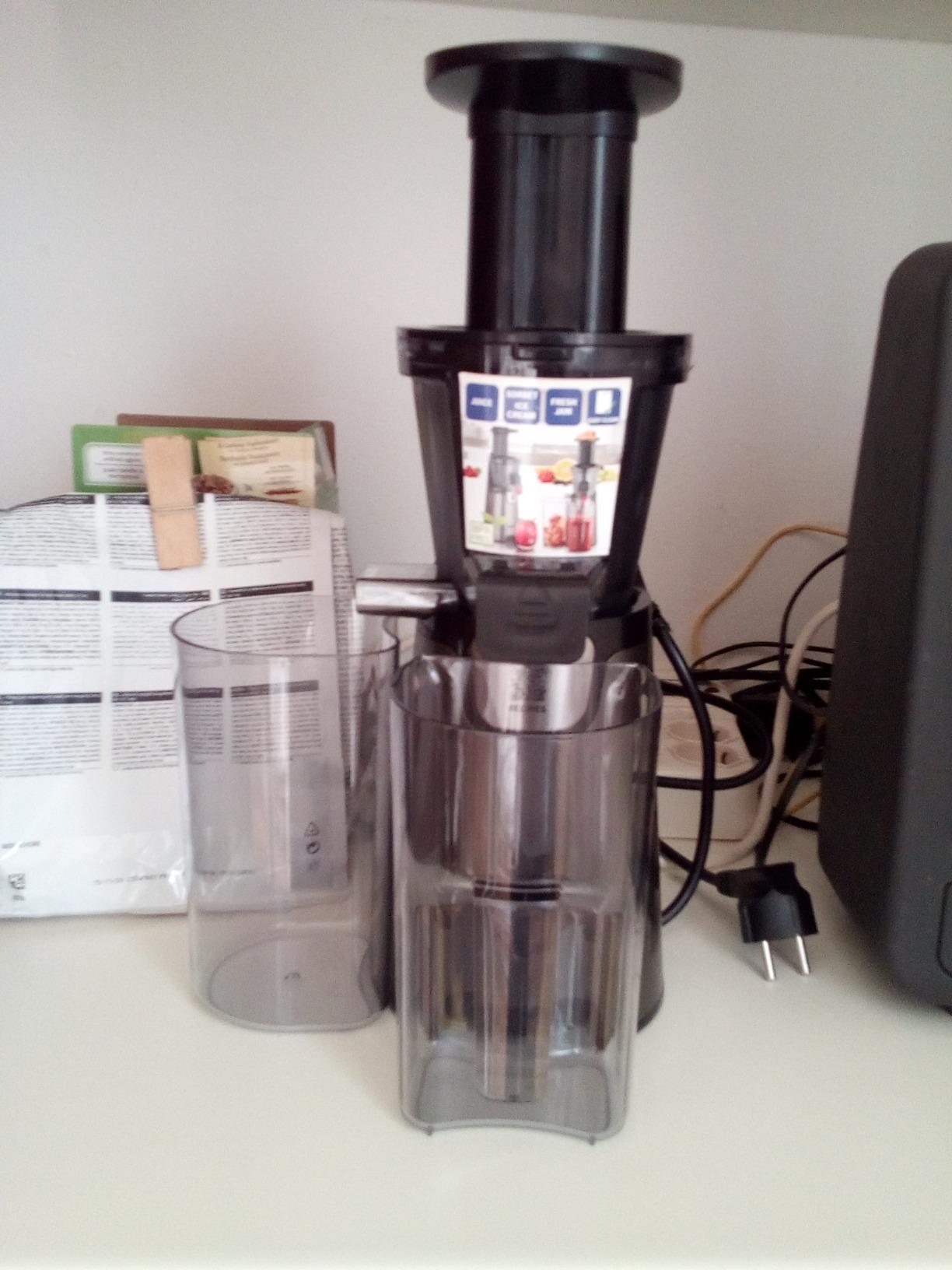 Severin ES 3571 Estrattore Succo Slow Juicer 1 L Acciaio