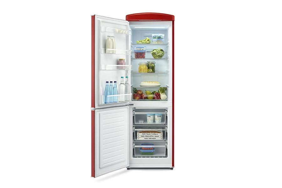 Severin RKG 8887 frigorifero combinato rosso 315 L NoFrost