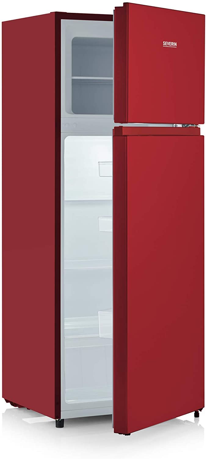 SEVERIN frigorifero doppia porta 206 L E LED Veggibox silenzioso