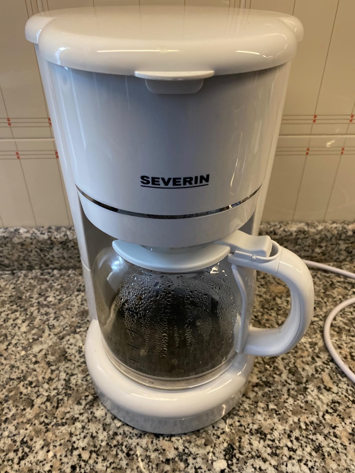 Severin KA 4323 macchina caffè americano bianco 1,25 L filtro lavabile