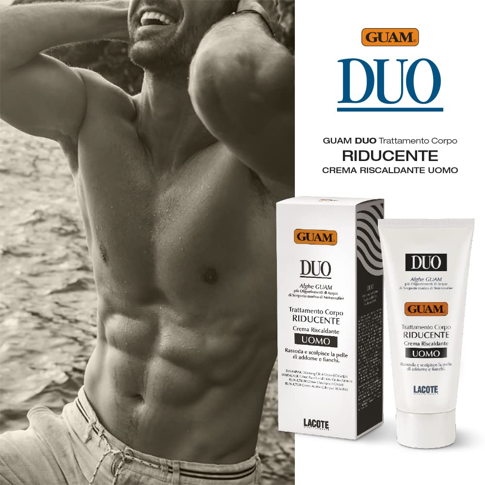 Guam Duo Crema Corpo Uomo Riducente 200 ml Addome