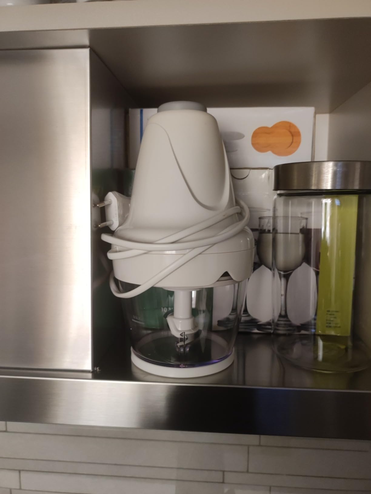 Severin UZ 3861 tritatutto 260W bianco 250 ml acciaio