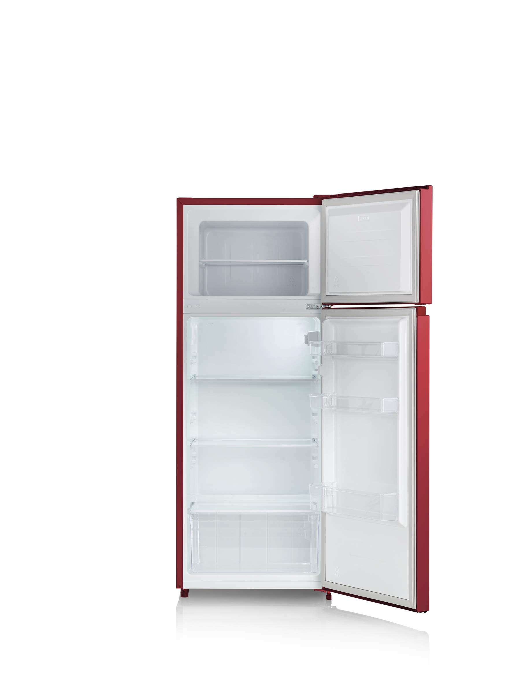 SEVERIN frigorifero doppia porta 206 L E LED Veggibox silenzioso