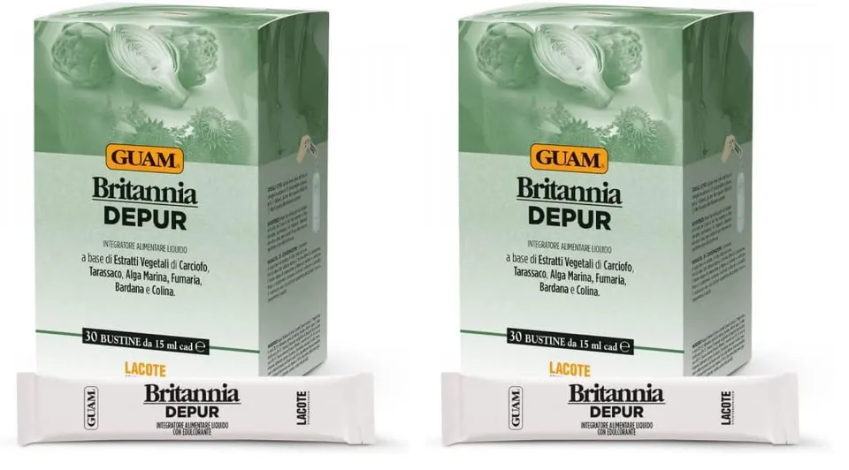 Guam Britannia Depur Integratore Detox 30 bustine da 15 ml