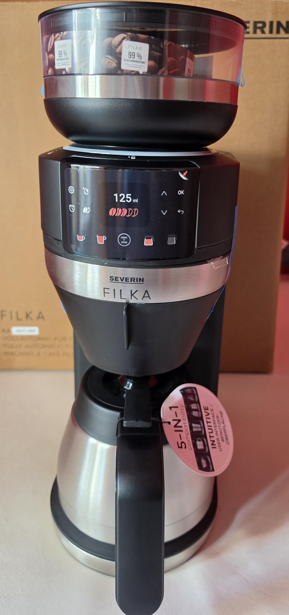 Severin Caffè e colazione FILKA 9620 macchina caffè filtro