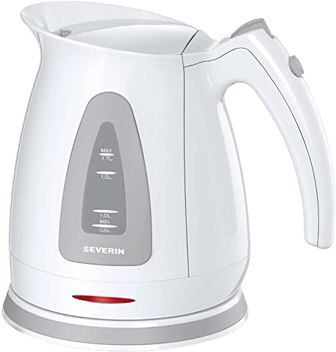 Severin WK 3312 bollitore elettrico 1,7 L bianco-grigio 3000W