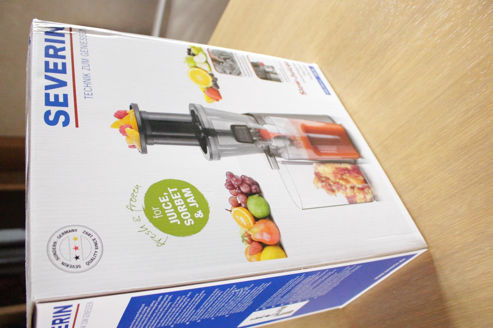 Severin ES 3571 Estrattore Succo Slow Juicer 1 L Acciaio