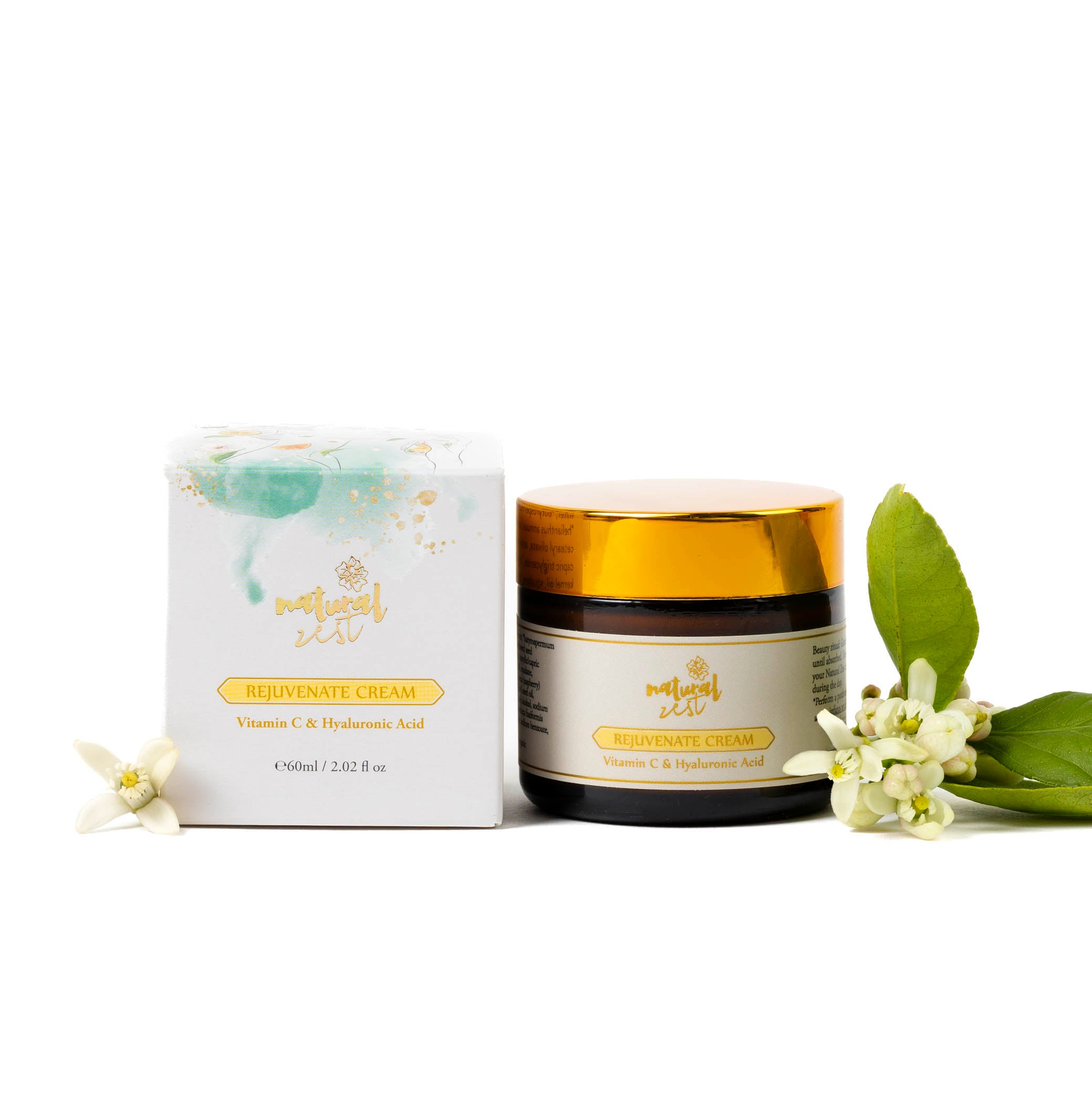 Natural Zest Rejuvenate Crema Viso Vitamina C 60g Illuminante