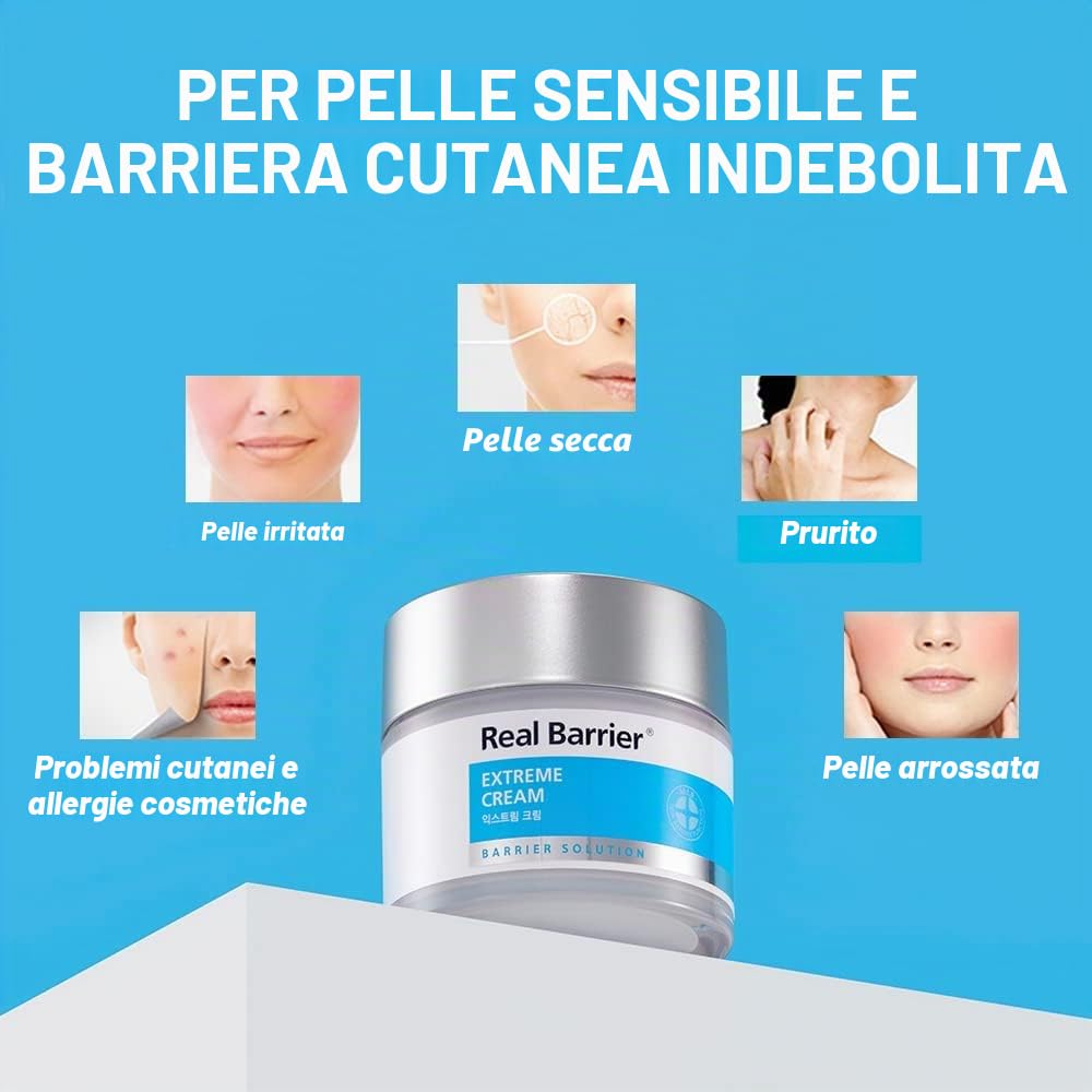 Real Barrier Extreme cream viso 50 ml ceramidi pelli sensibili