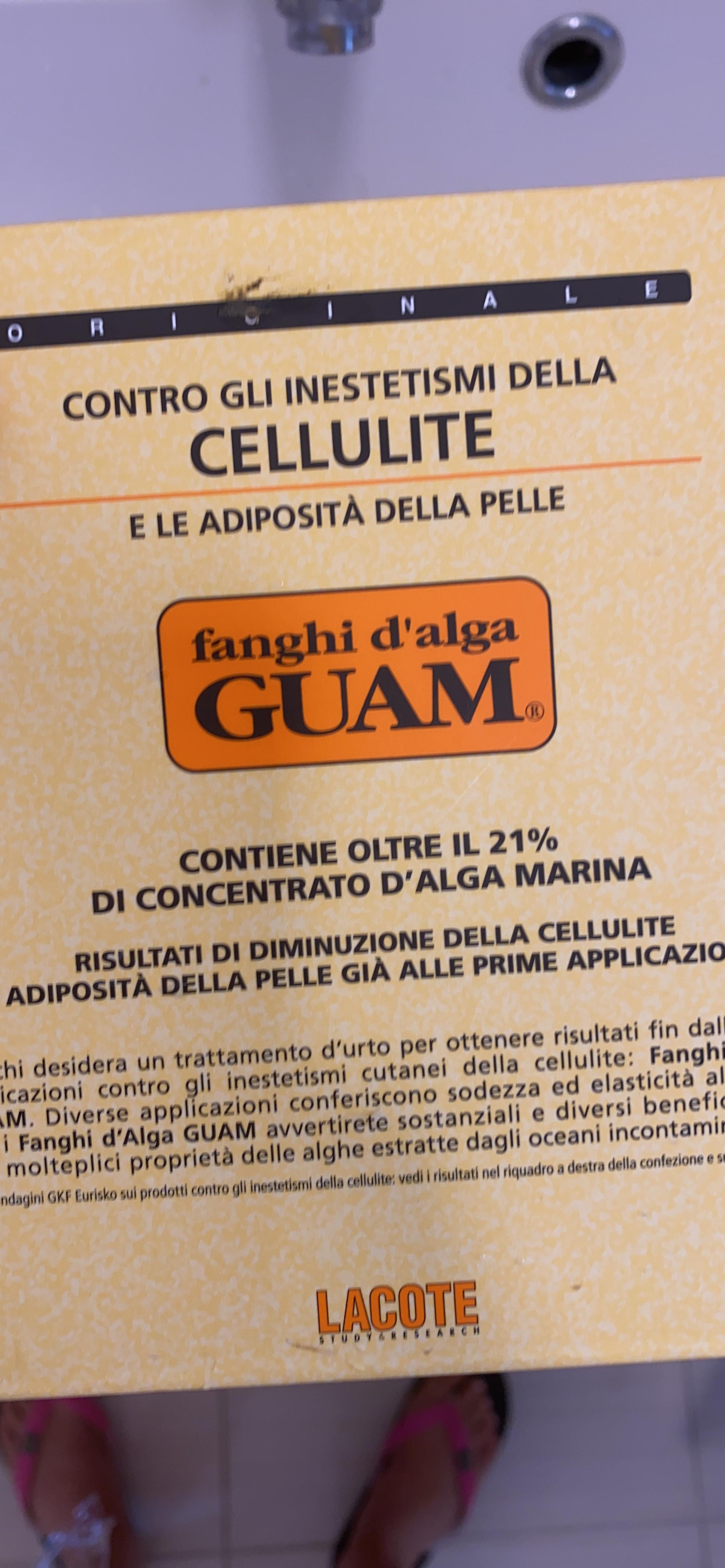 Guam Fanghi d'Alga Fango Anticellulite 1 kg Formula Classica
