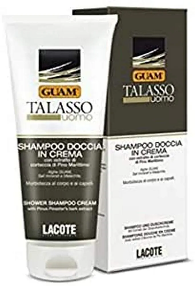 Guam Talasso Uomo Shampoo Doccia 200 ml Alghe Marine