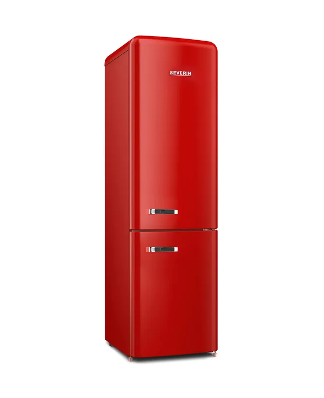 Severin RKG 8927 frigorifero combinato rosso 250 L NoFrost