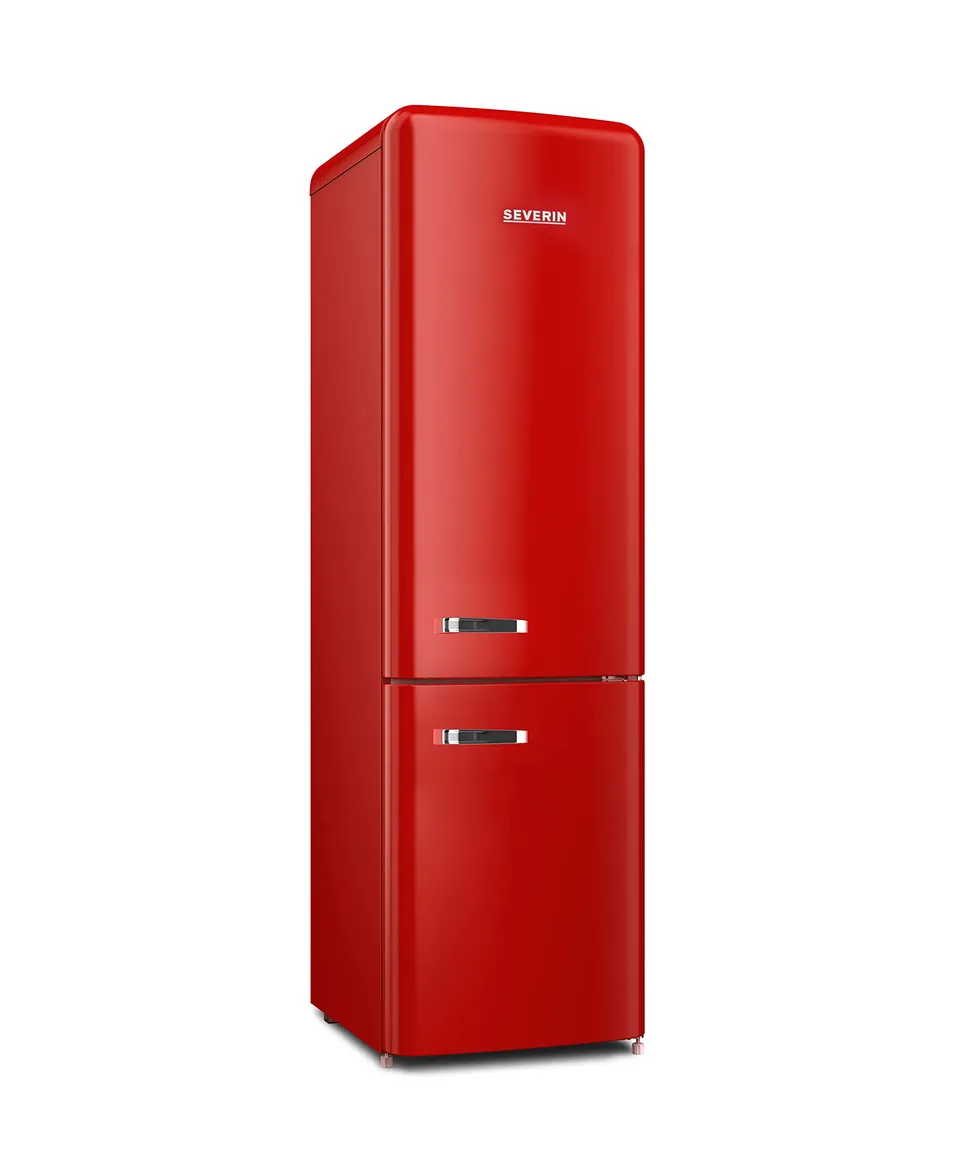 Severin RKG 8927 frigorifero combinato rosso 250 L NoFrost