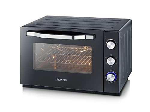 Severin Forni e microonde TO 2073 forno elettrico XXL 60L nero