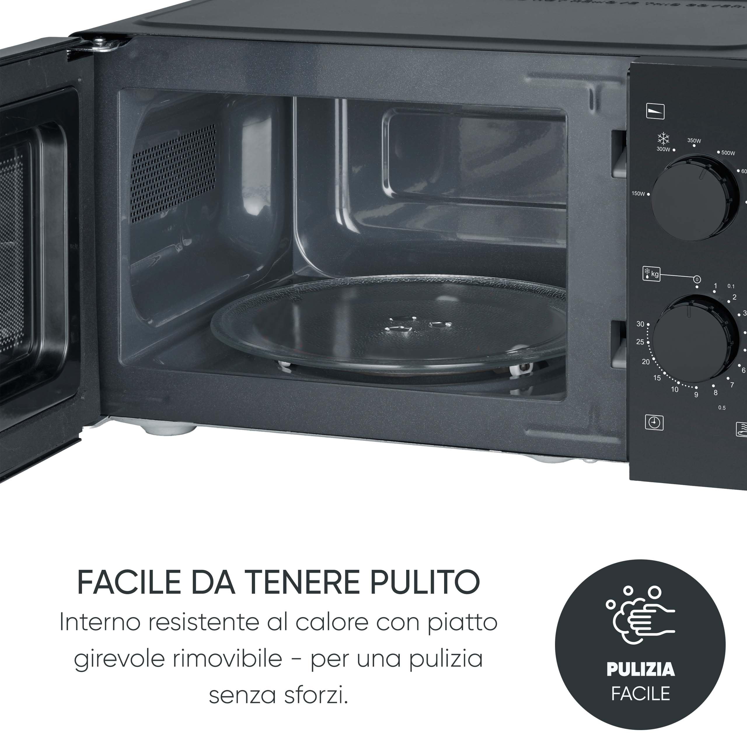 Severin MW 9180 Microonde 19 L 700W Grill Nero