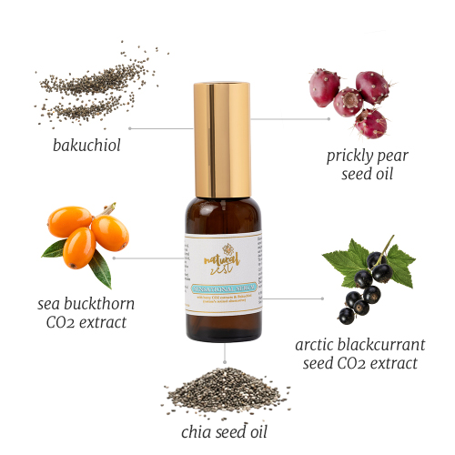 Natural Zest Trial Size Sensational Bakuchiol Siero Viso 3ml