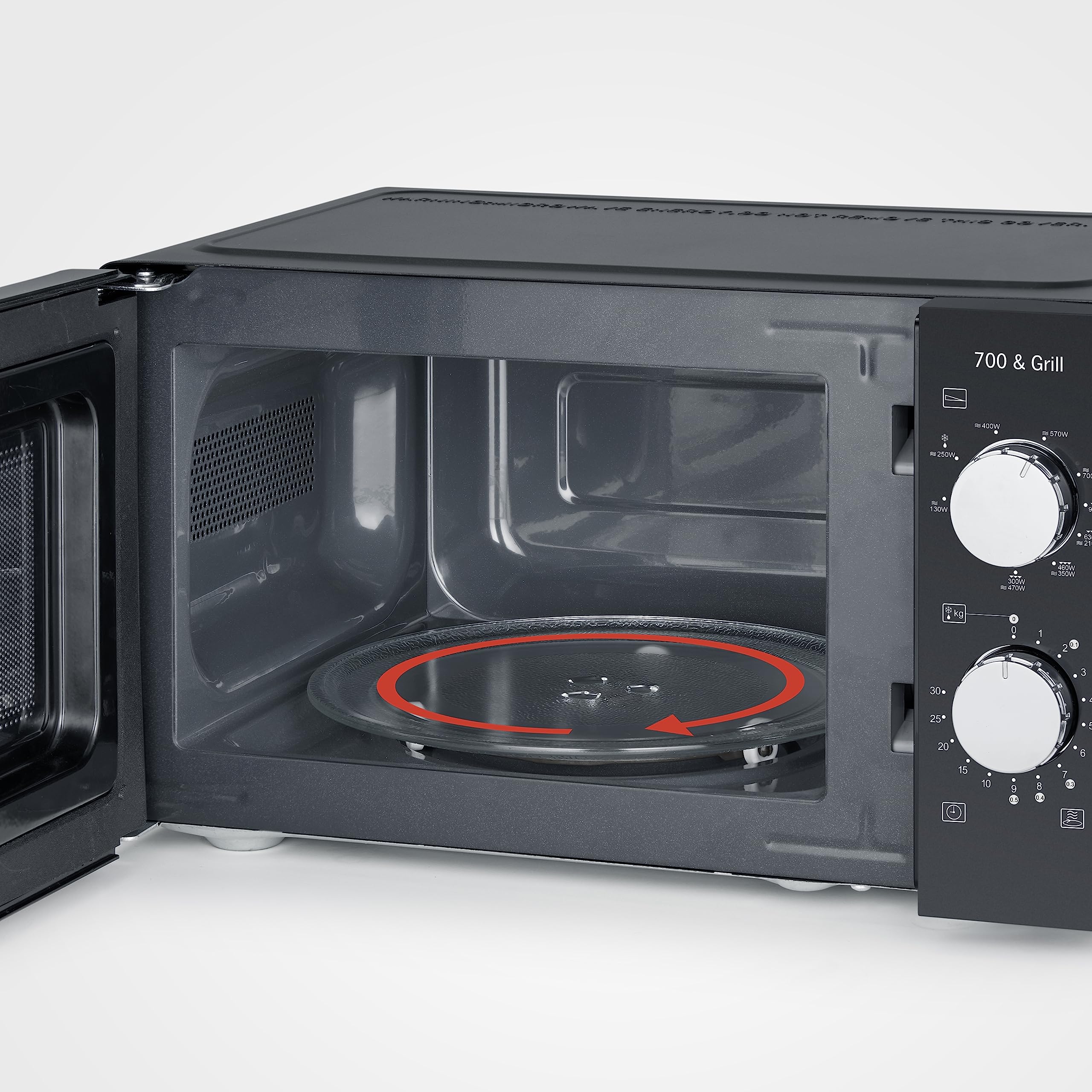 Severin MW 7781 Microonde con Grill 17L Nero 700W