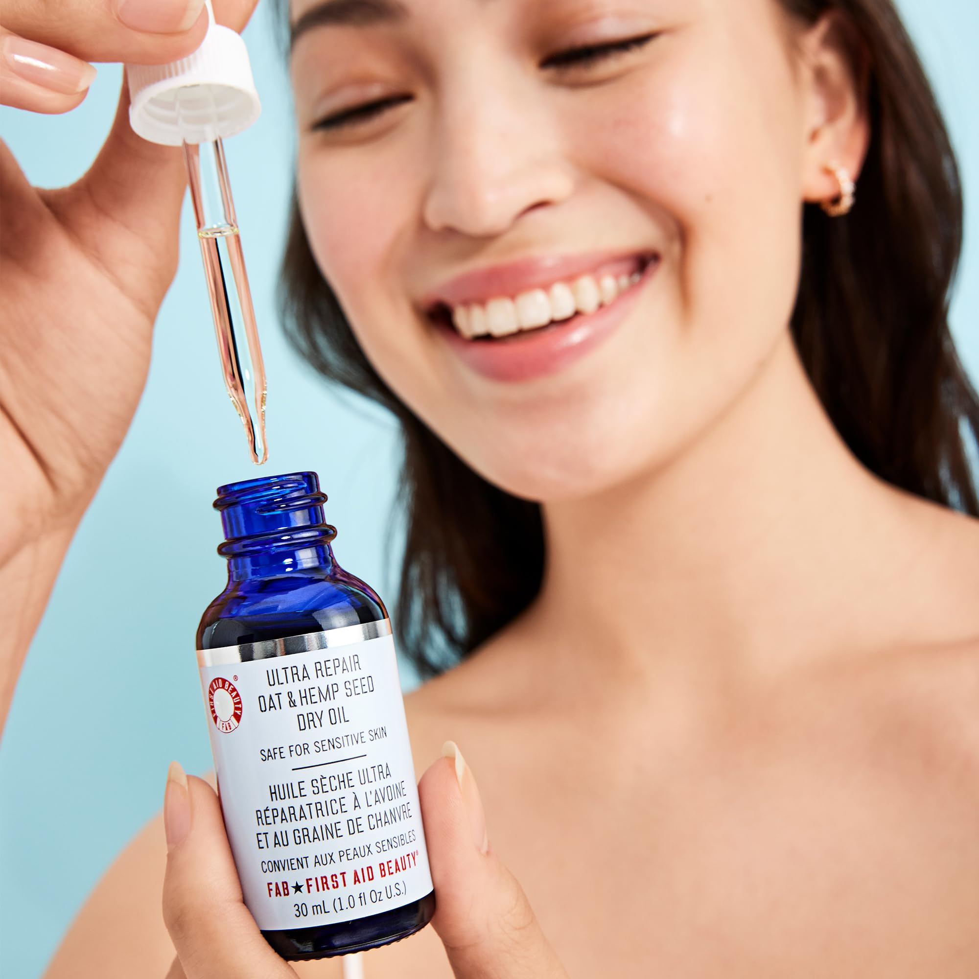 First Aid Beauty Ultra Repair Olio Secco 30 ml Avena Canapa