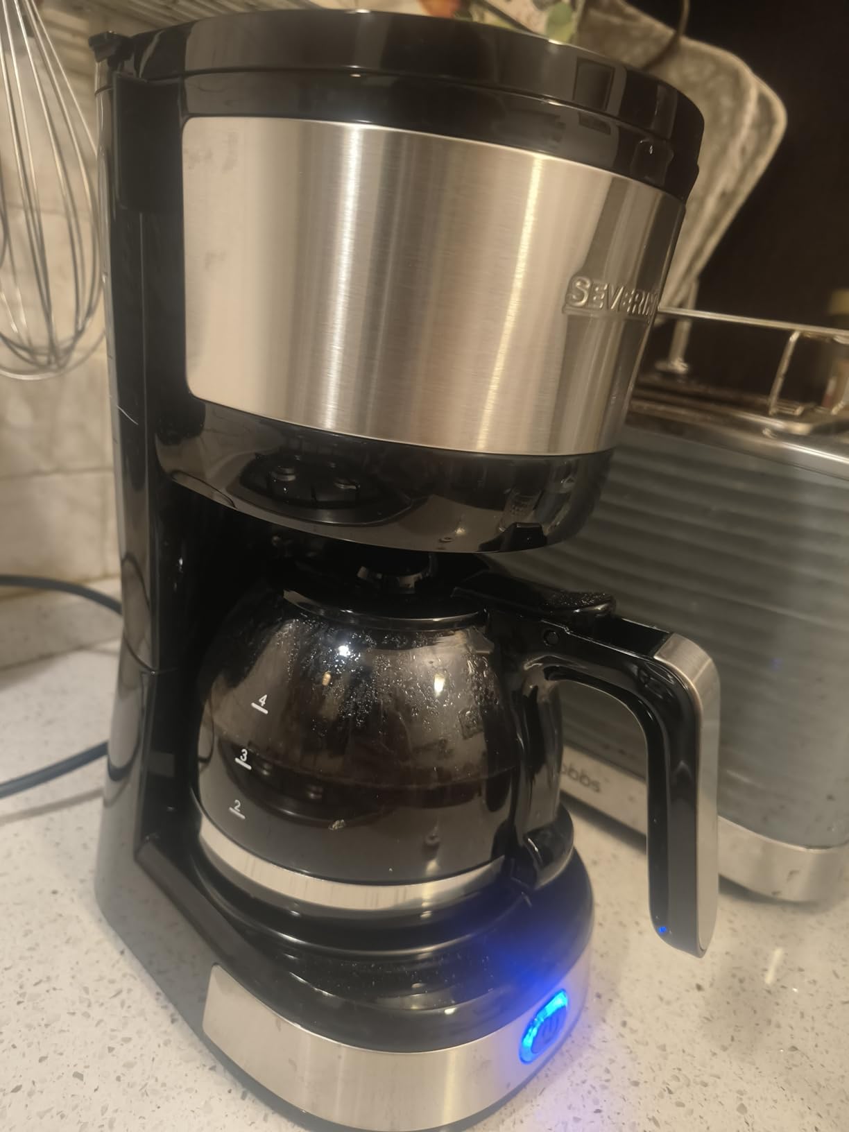 Severin Caffè e colazione KA 4808 macchina caffè americano 0,5 L inox
