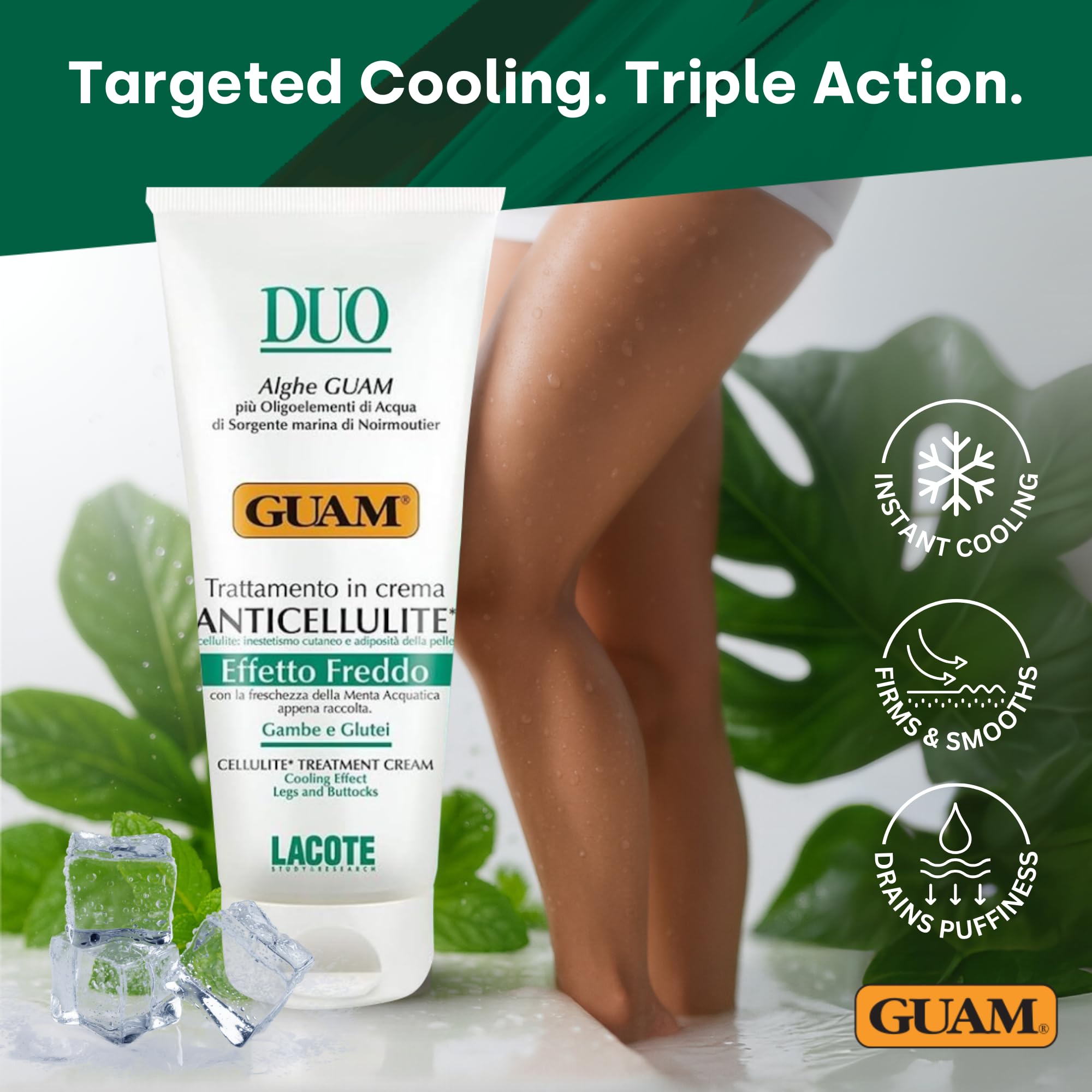 Guam Duo Crema Corpo Freddo Anticellulite 200 ml