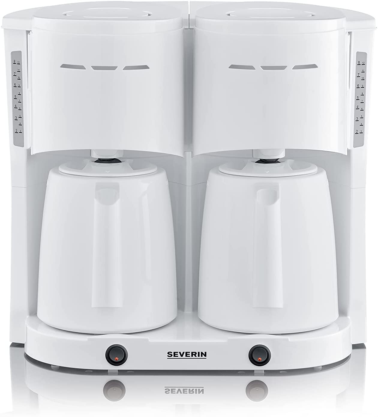 Severin KA 5830 macchina caffè filtro duo 2x8 tazze