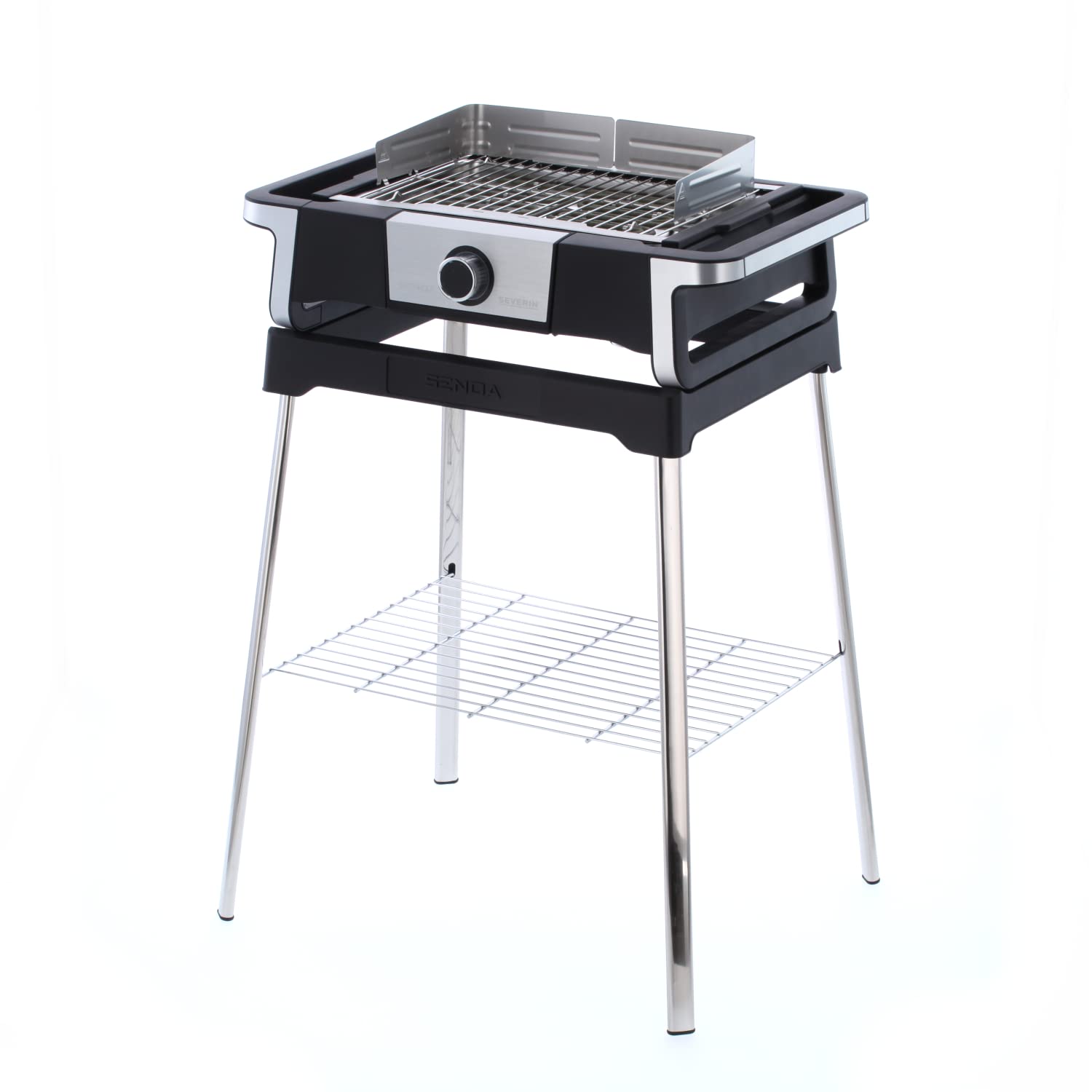 Severin Senoa PG 8118 Barbecue Elettrico con Supporto