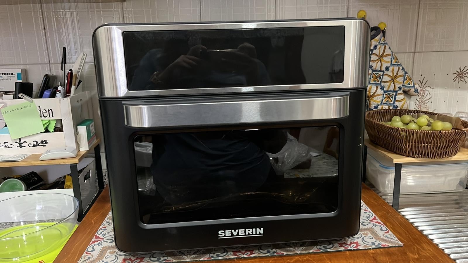 Severin TO 9579 Forno Friggitrice ad Aria 25 L Nero
