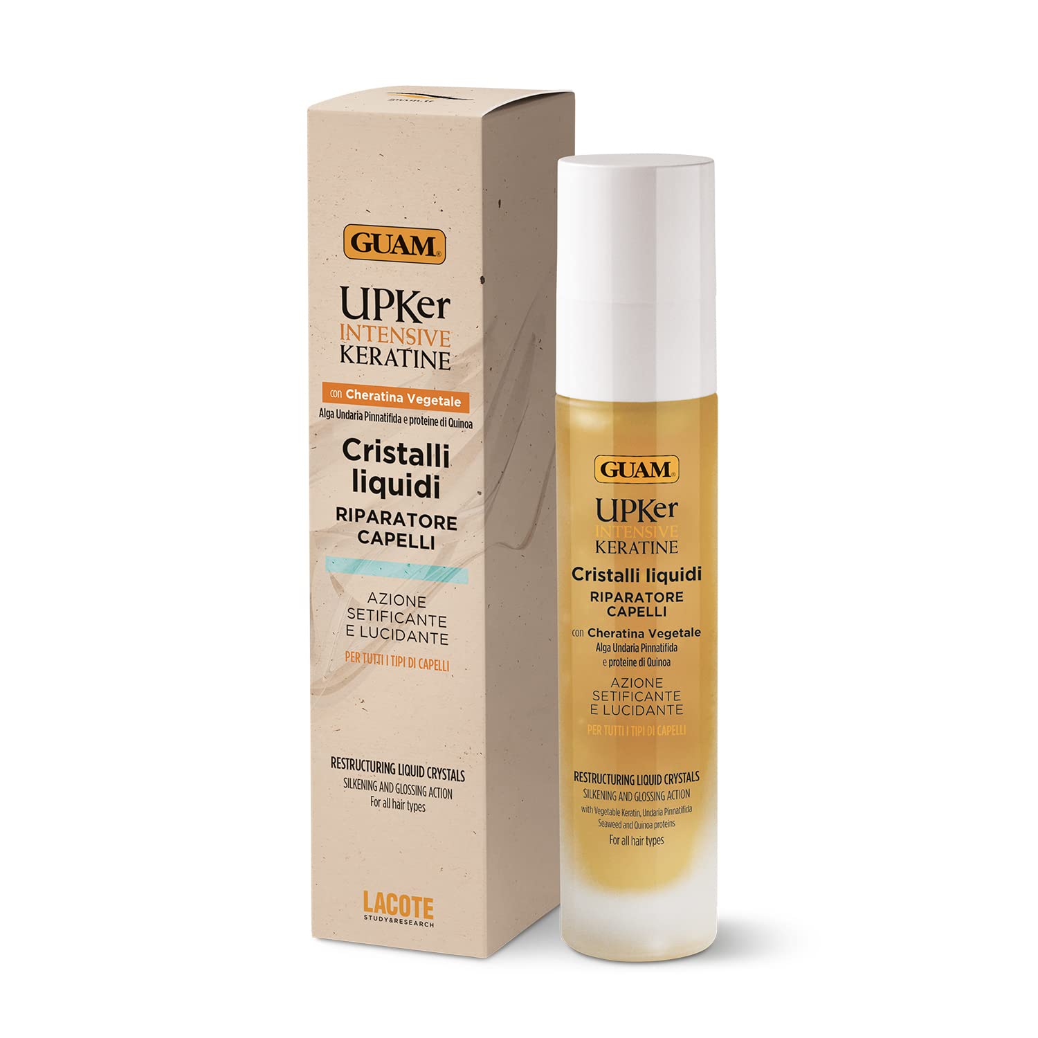 Guam Upker cristalli liquidi capelli 50 ml anticrespo