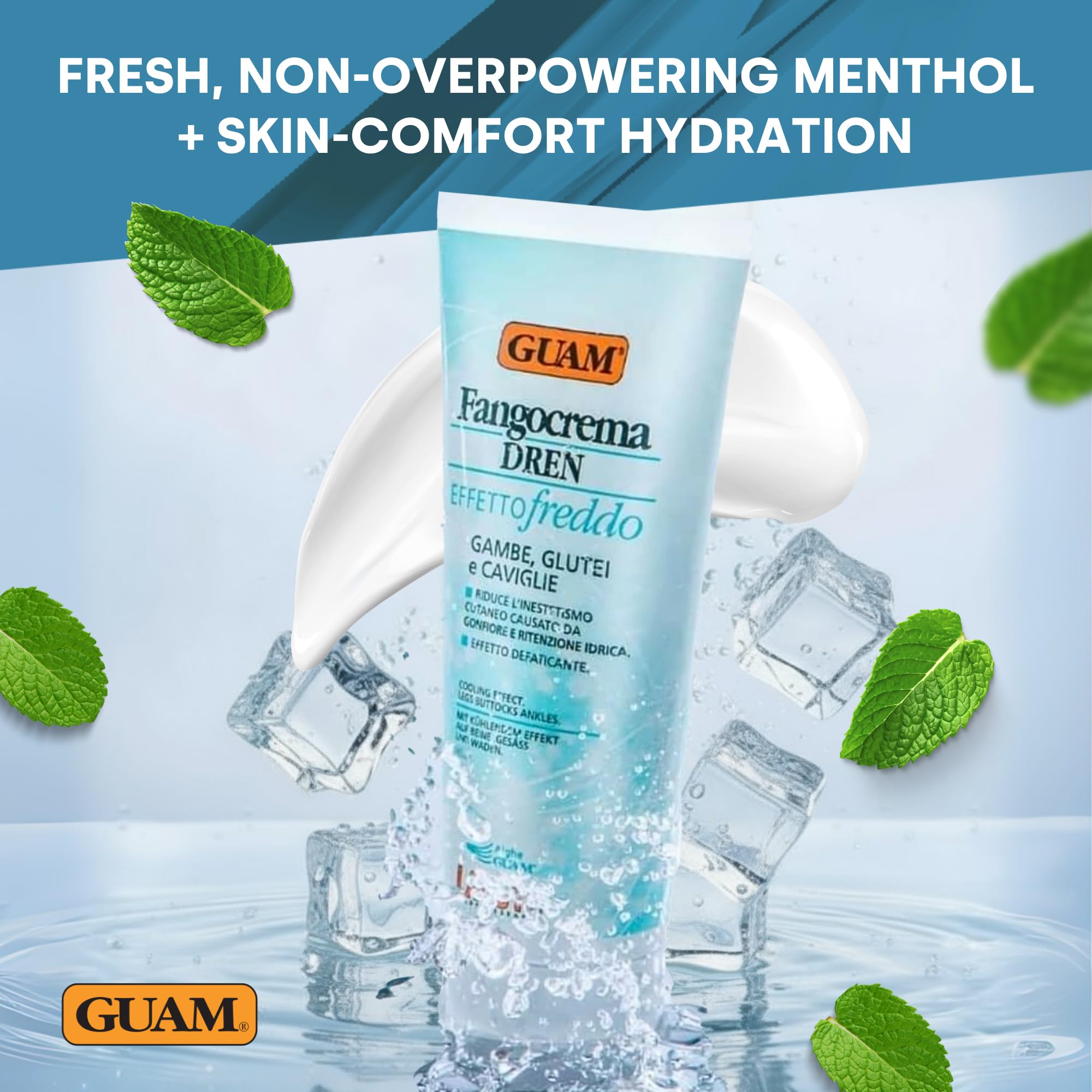 Guam Fangocrema Dren crema corpo 200 ml effetto freddo