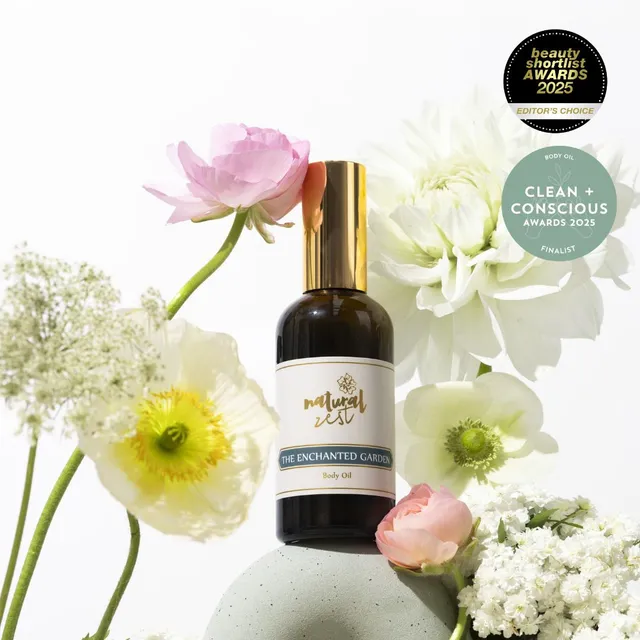 Natural Zest Enchanted Garden Body Oil 100 ml vitamina E