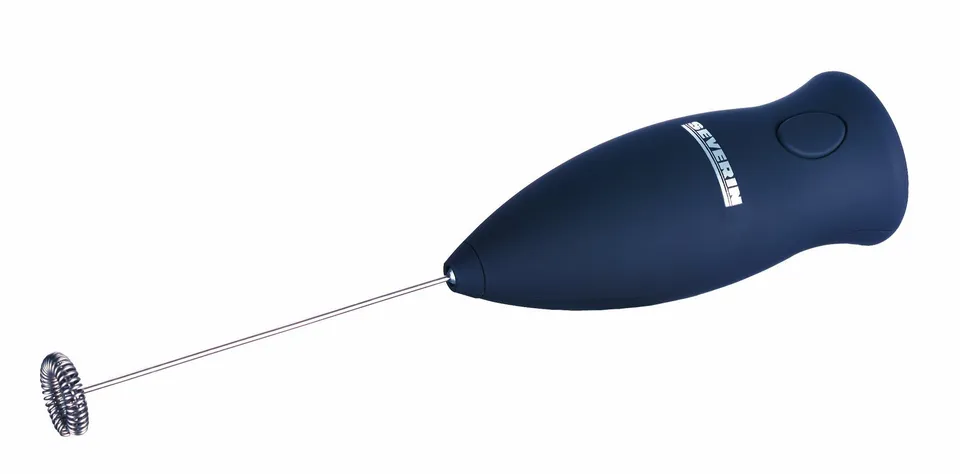Severin SM 9669 Montalatte Nero a Batteria Frusta