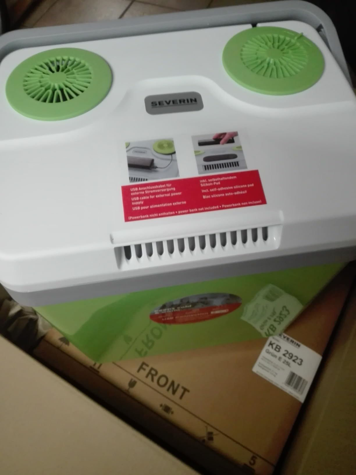 Severin KB 2923 frigo portatile 25L caldo-freddo USB+12V