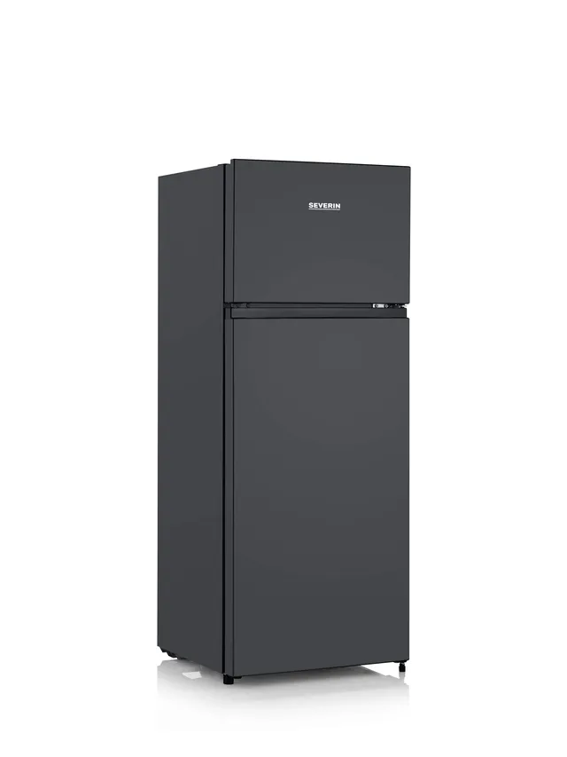 Severin DT 8762 frigorifero doppia porta nero 206 l