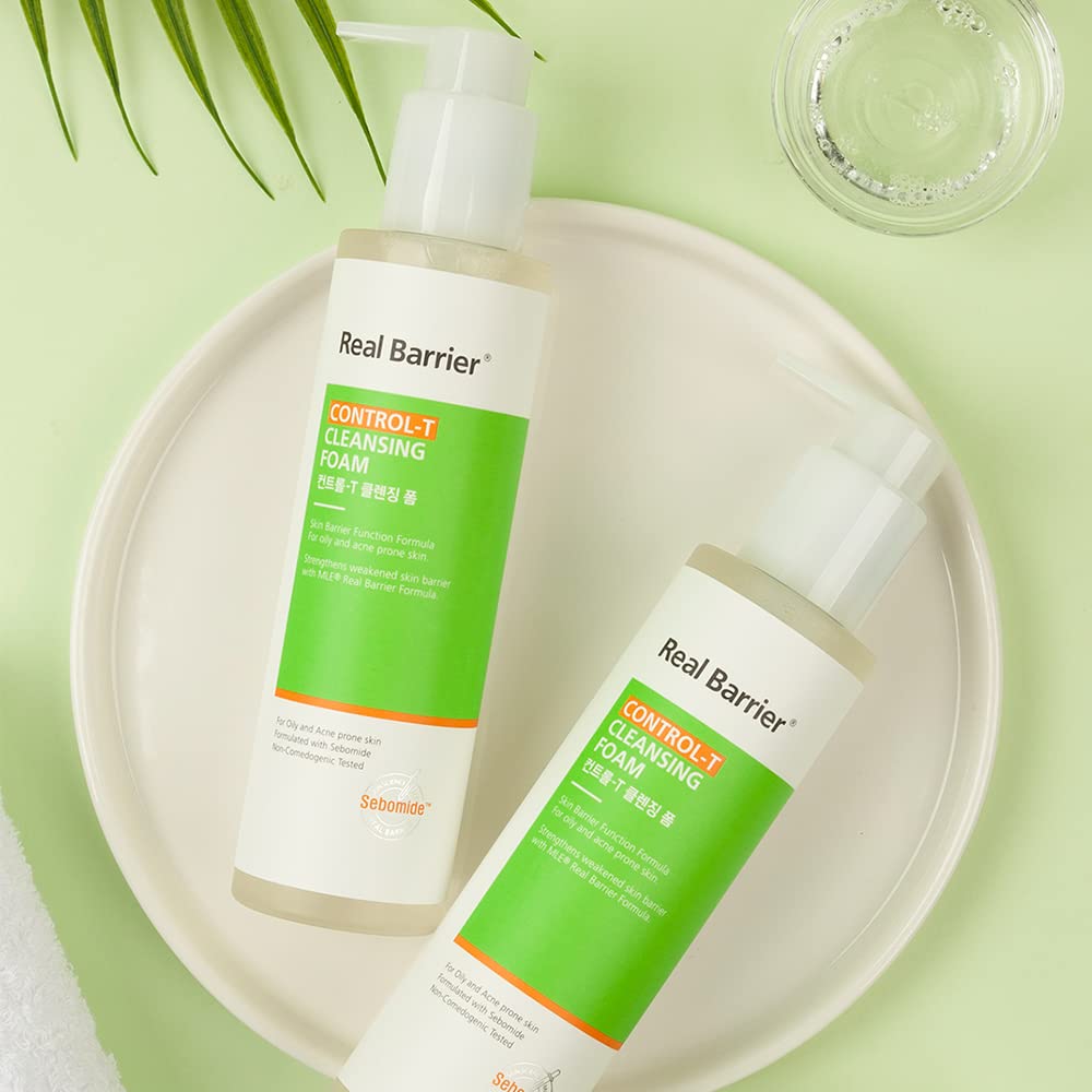 Real Barrier Control-T schiuma viso sebo 190 ml