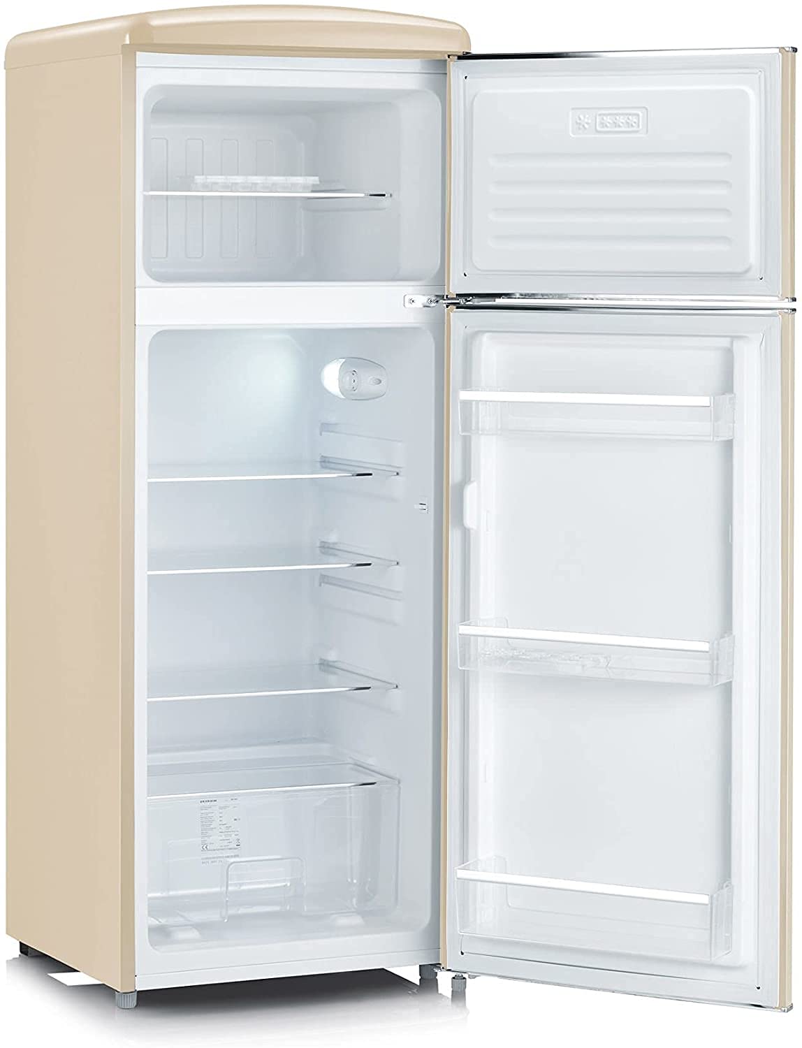 Severin RKG 8933 frigorifero combinato retrò 206L crema