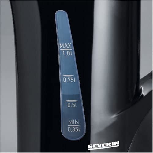 Severin WK 3363 bollitore elettrico 1L nero 1000W